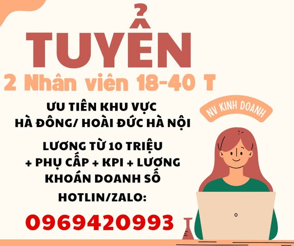 Tuyển nhân viên tại Hoài Đúc